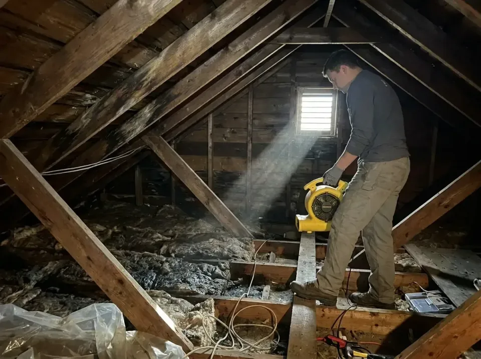 attic-water-damage-drying-proc-007 — frequently asked questions, Emergency Water Extraction & 24/7 Flood Response in Aiken,…